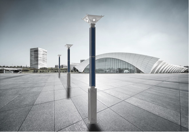 “嘉興之光”零碳路燈助力杭州亞運會 